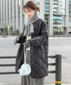 ロングコート ダウンジャケット