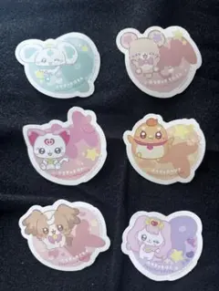 ぷちきゅあ 購入特典ステッカー 6枚セット
