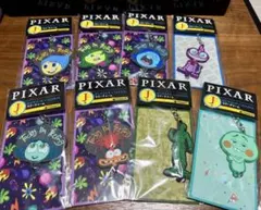 ピクサー ラバーチャーム 8個セットPIXAR /ハッピーくじ/J賞