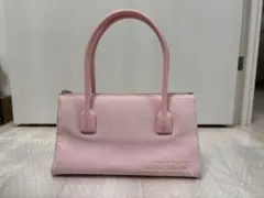 achieve MIUMIU ピンク レザー ハンドバッグ 90s