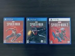 【美品】スパイダーマン 3本セット（PS5/PS4）1・マイルズ・2