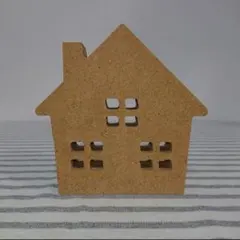 インテリア 置物 飾り ハウス お家 MDF 木製