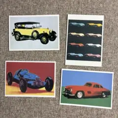アンディ・ウォーホルAndy Warhol「Cars」ポストカード4種のサムネイル