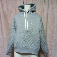 美品✨️ Champion チャンピオン グレー キルティング パーカー M