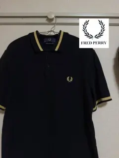 美品】フレッドペリー ポロシャツ MADE IN ENGLAND 黒金 G12 - メルカリ