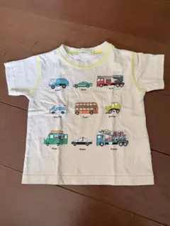 beams mini 半袖Tシャツ 働く車 90