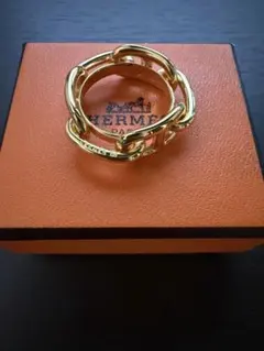 HERMES (エルメス) シェーヌダンクル スカーフリング