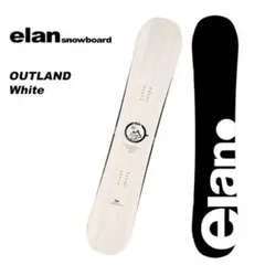 ELAN エラン スノーボード板 OUTLAND White 23-24 モデル