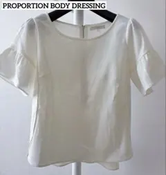 PROPORTION BODY DRESSING 半袖 ブラウス
