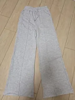 スウェットセミフレアパンツ