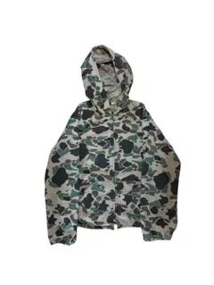 迷彩拉鍊連帽外套 軍事迷彩 古着 Y2K 古着
