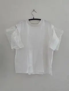 春服¥3000→2800★mintdesignsレース半袖トップス/Tシャツ