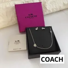 COACH スターモチーフ ネックレス ピアス セットのサムネイル
