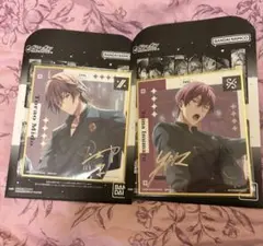 アイナナ　コレクダブル色紙　御堂虎於　狗丸トウマ