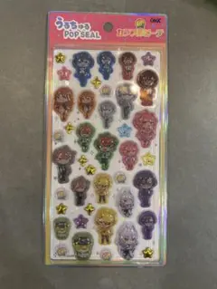CRUX うるちゅるPOPシール カラフルピーチのサムネイル