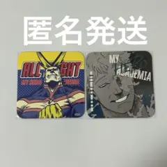 ヒロアカ　原画展　コースター　オールマイト　オールフォーワン