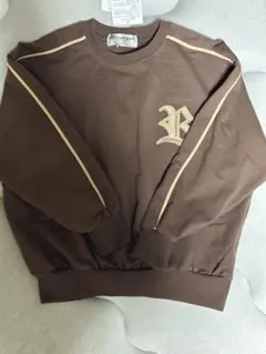 RRmoment トレーナー 130サイズ ブラウン