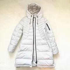 FILA GOLF フィラゴルフ ダウンコート ロング グレー フィルパワー M