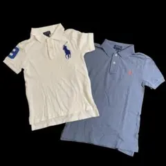 POLO Ralph Lauren ポロ ラルフローレン半袖ポロシャツ2枚セット