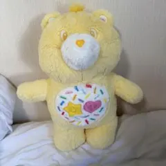 BIGケアベア ぬいぐるみ イエロー