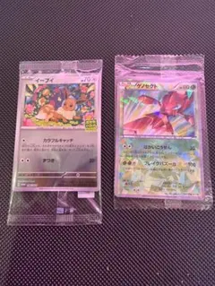 未開封 ポケカバトルをはじめよう！ プロモカード イーブイ196/SV-P 2