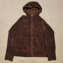 パタゴニア フリースパーカー 茶 フード付 ジャケット