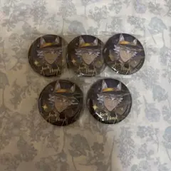 ツイステ ブルーム箔押し缶バッジ ジャック5点