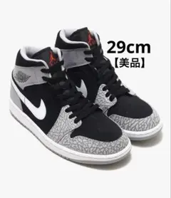 和哉様専用‼️【美品】AIR JORDAN 1 MID 29cm ブラック×グレー