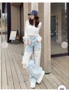 伊藤桃々 Cherimi シェリミー 水着 ホワイト Mサイズ - メルカリ
