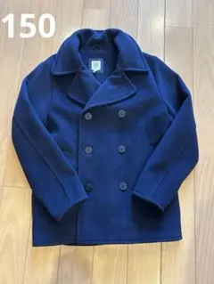 GAP KIDS ネイビー ウールコート XL