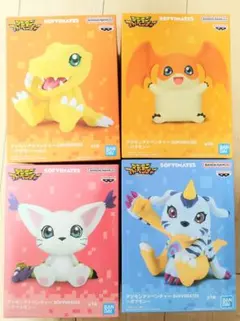 デジモンアドベンチャー フィギュア 4体セット
