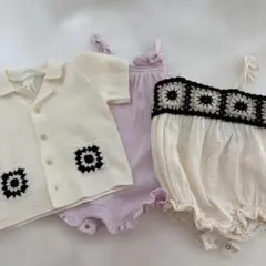 OLDNAVY H&M ロンパース　6M〜12M 美品　未使用品のサムネイル