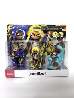 【新品・未開封】amiibo スプラトゥーン限定カラー３種セット amiibo スプラトゥーンシリーズ 3種セット（ガール ボーイ イカ
