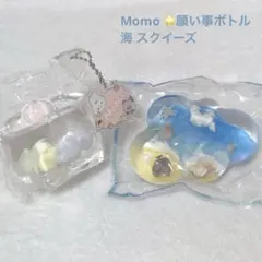 Momo 願い事ボトル＆海のクリアスクイーズセットのサムネイル
