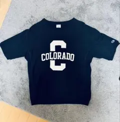 Champion スエットTシャツ Mサイズ！ネイビー