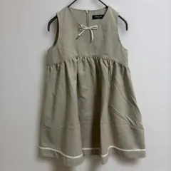 【120cm】COMME CA ISM コムサイズム　ノースリーブワンピース