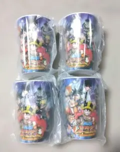 ジャンプビクトリーカーニバル カップ 4個セット　ワンピース
