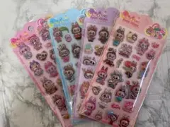 ラブブ ボンボンドロップシール 4枚セット