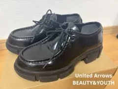 【美品】BEAUTY&YOUTH UNITED ARROWS 厚底ローファー36のサムネイル