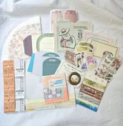 おすそ分け封筒 素材セット