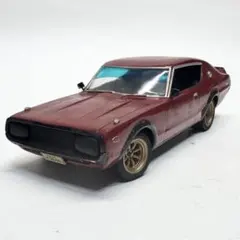 1/24 アオシマ 日産 スカイライン ケンメリ (ヨンメリ) 完成品