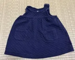 ネイビー キルティング　ワンピース　GAP