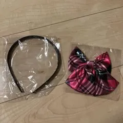 カチューシャとリボン