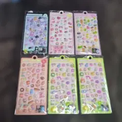 【海外製】BONBON DROP シール 6パックセット