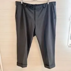 ユニクロ 感動パンツ メンズ ダークグレー ウエスト105 大きいサイズ