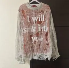 d*9様 HEAVEN by Marc Jacobs スパイダーニット L HEAVEN by Marc Jacobs スパイダーニット L