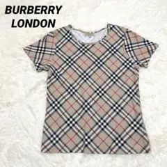 美品 バーバリーロンドン Tシャツ カットソー Lサイズ ノバチェック