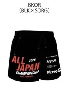 2026ALLJAPAN【BLOCK COMPETITION】記念ショートパンツのサムネイル