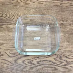 pyrex ༶ ガラス角皿 2枚セット