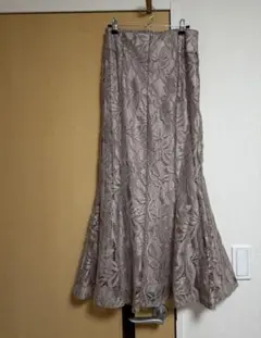 花柄レースマーメイドスカート [nh54]【GRL】